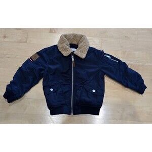 H&M Toddler Bomber Jacket – Sherpa Collar (Size 2-4)
